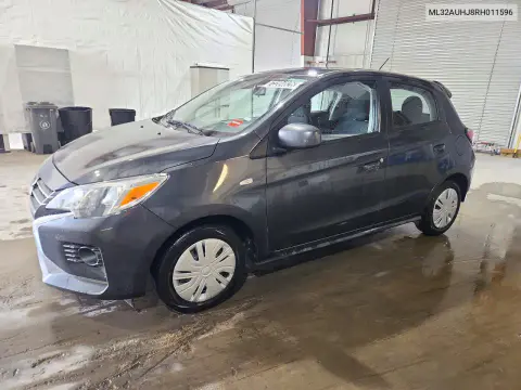 ML32AUHJ8RH011596 — 2024 Mitsubishi Mirage, Передняя часть, фото до ремонта