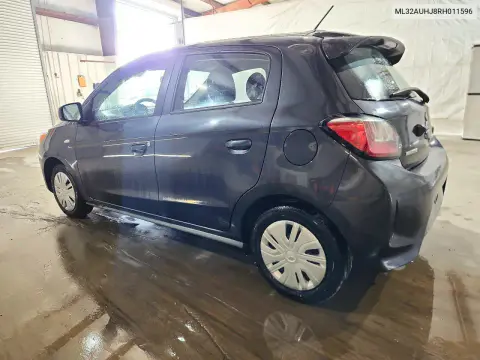 2024 Mitsubishi Mirage Es VIN ML32AUHJ8RH011596 фото 2