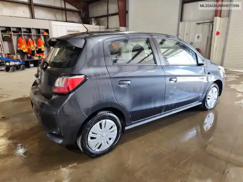 2024 Mitsubishi Mirage Es VIN ML32AUHJ8RH011596 фото 3