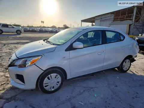 ML32FUFJ2RHF15634 — 2024 Mitsubishi Mirage, Задняя часть, фото до ремонта
