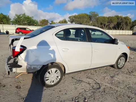 2024 Mitsubishi Mirage G4 Es VIN ML32FUFJ2RHF15634 фото 3