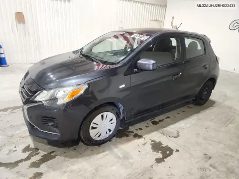 ML32AUHJ2RH022433 — 2024 Mitsubishi Mirage, Передняя часть, фото до ремонта