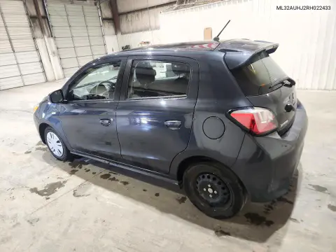 2024 Mitsubishi Mirage Es VIN ML32AUHJ2RH022433 фото 2