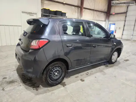 2024 Mitsubishi Mirage Es VIN ML32AUHJ2RH022433 фото 3
