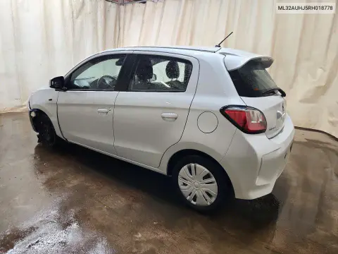 2024 Mitsubishi Mirage Es VIN ML32AUHJ5RH018778 фото 2
