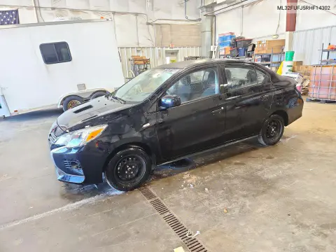 ML32FUFJ5RHF14302 — 2024 Mitsubishi Mirage, Сторона, фото до ремонта