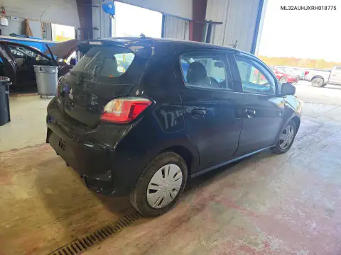ML32AUHJXRH018775 — 2024 Mitsubishi Mirage, фото 3 с аукциона Copart 14.10.2026, Передняя часть
