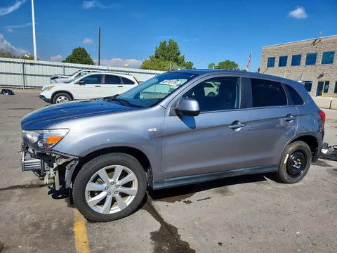 4A4AR4AU4FE004785 — 2015 Mitsubishi Outlander Sport, Передняя часть (Front End), фото до ремонта