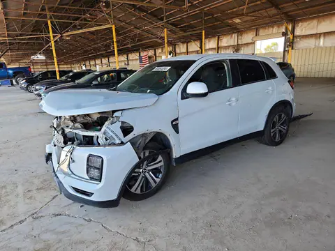 JA4APUAU7NU014318 — 2022 Mitsubishi Outlander Sport, Передняя часть (Front End), фото до ремонта