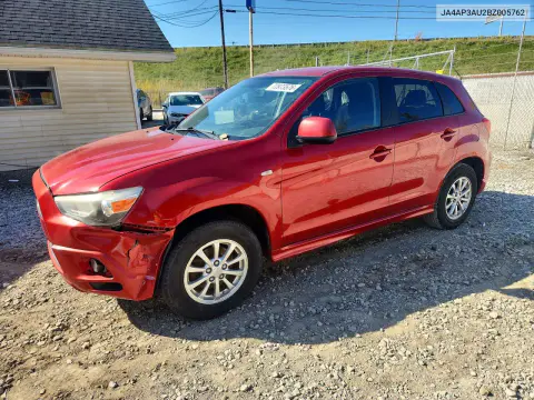 JA4AP3AU2BZ005762 — 2011 Mitsubishi Outlander, Передняя часть, фото до ремонта
