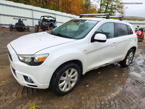 JA4AR4AU5CZ006650 — 2012 Mitsubishi Outlander, Сторона, фото до ремонта