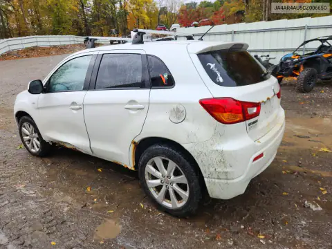 2012 Mitsubishi Outlander Sport Se VIN JA4AR4AU5CZ006650 фото 2