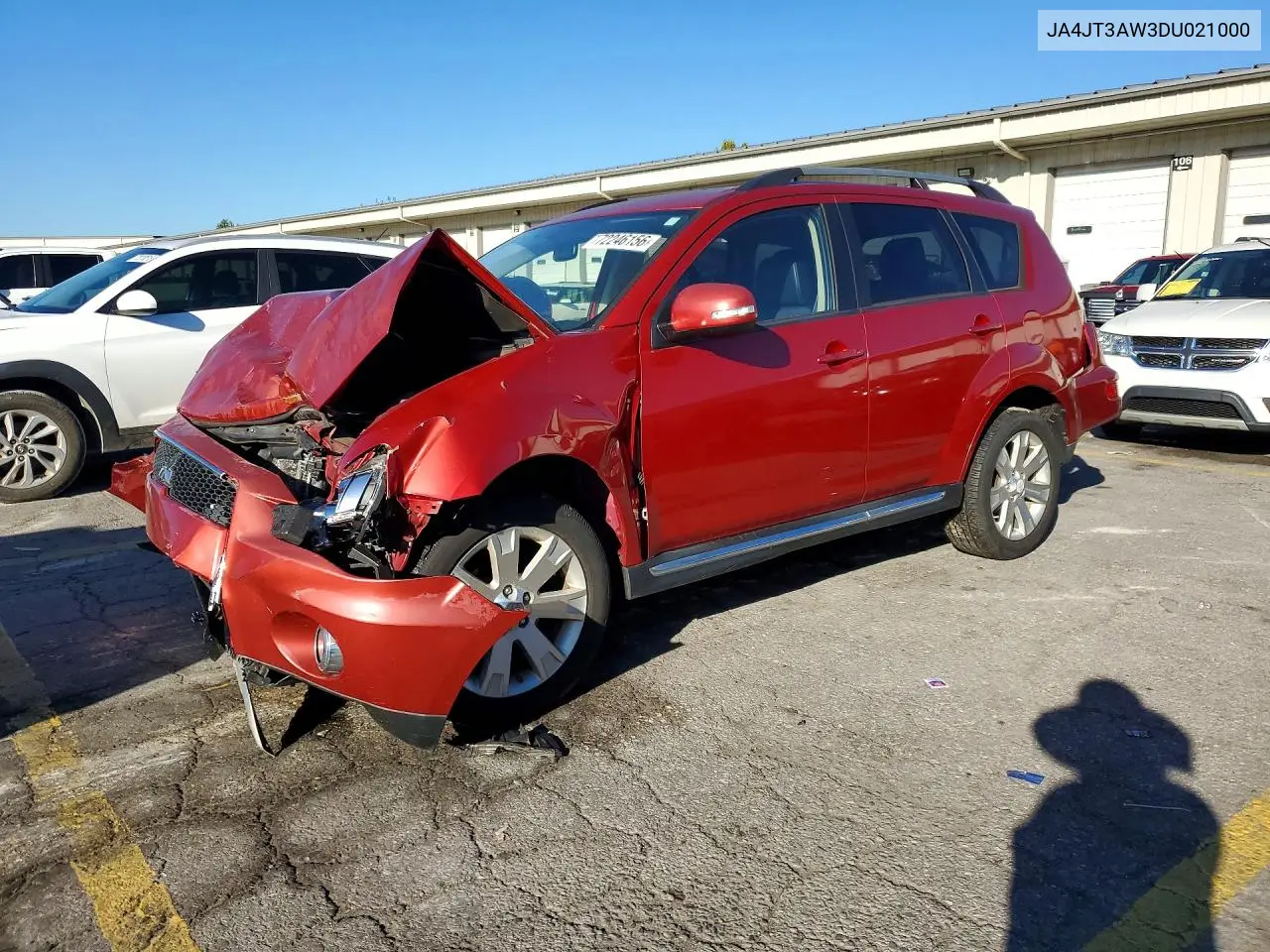 2013 Mitsubishi Outlander Se VIN JA4JT3AW3DU021000 фото 1