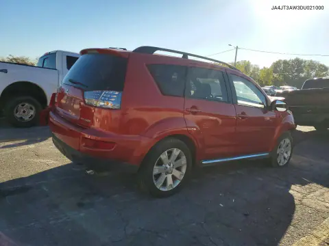 2013 Mitsubishi Outlander Se VIN JA4JT3AW3DU021000 фото 3