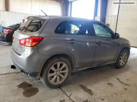 2014 Mitsubishi Outlander Sport Es VIN 4A4AP3AU3EE008499 фото 3