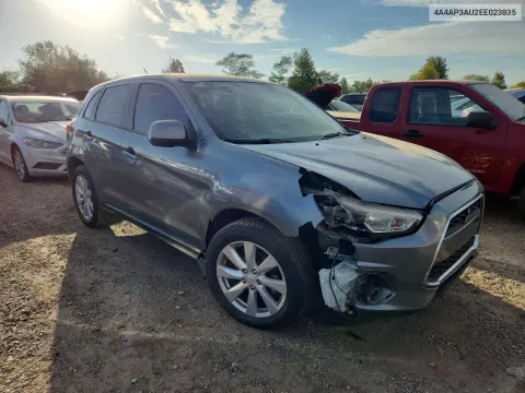 2014 Mitsubishi Outlander Sport Es VIN 4A4AP3AU2EE023835 фото 4