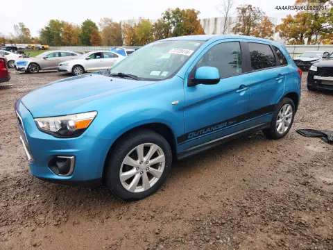 4A4AR3AU6EE029731 — 2014 Mitsubishi Outlander, Сторона, фото до ремонта