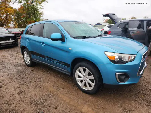 2014 Mitsubishi Outlander Sport Es VIN 4A4AR3AU6EE029731 фото 4