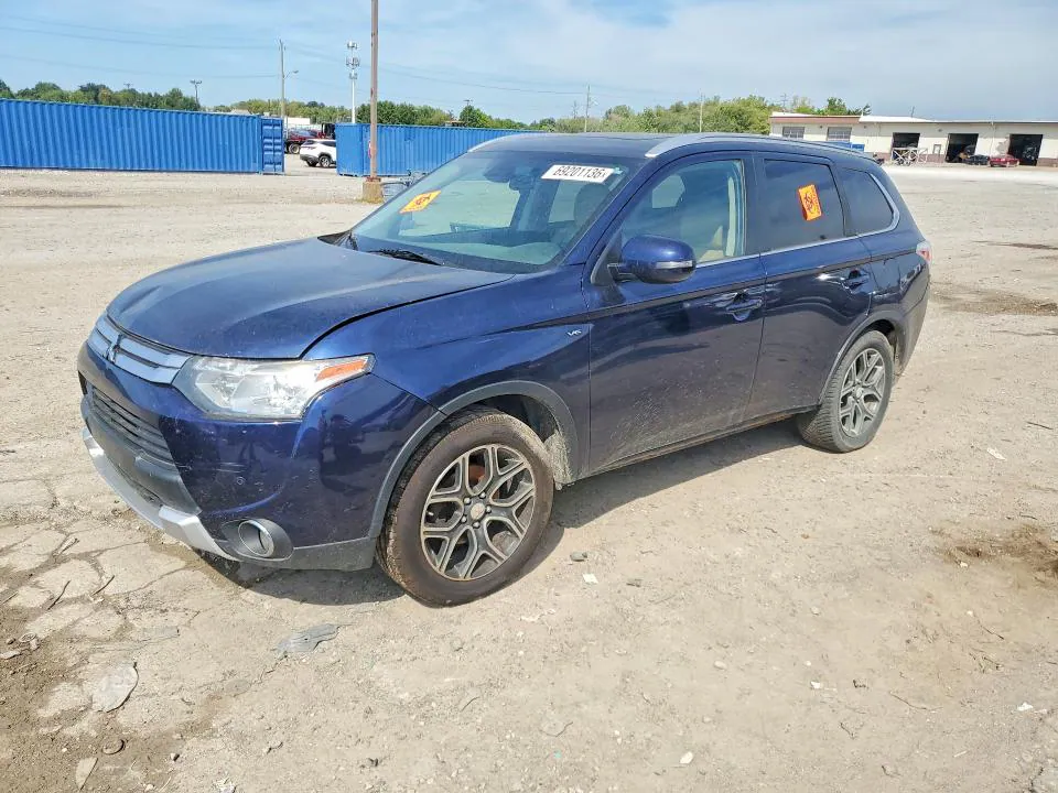 2015 MITSUBISHI OUTLANDER VIN JA4JZ4AX1FZ001489 фото 1