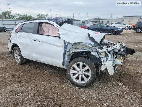 2015 Mitsubishi Outlander Sport Se VIN 4A4AP4AU8FE057818 фото 4