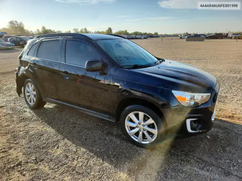 2015 Mitsubishi Outlander Sport Se VIN 4A4AR4AU6FE001998 фото 4