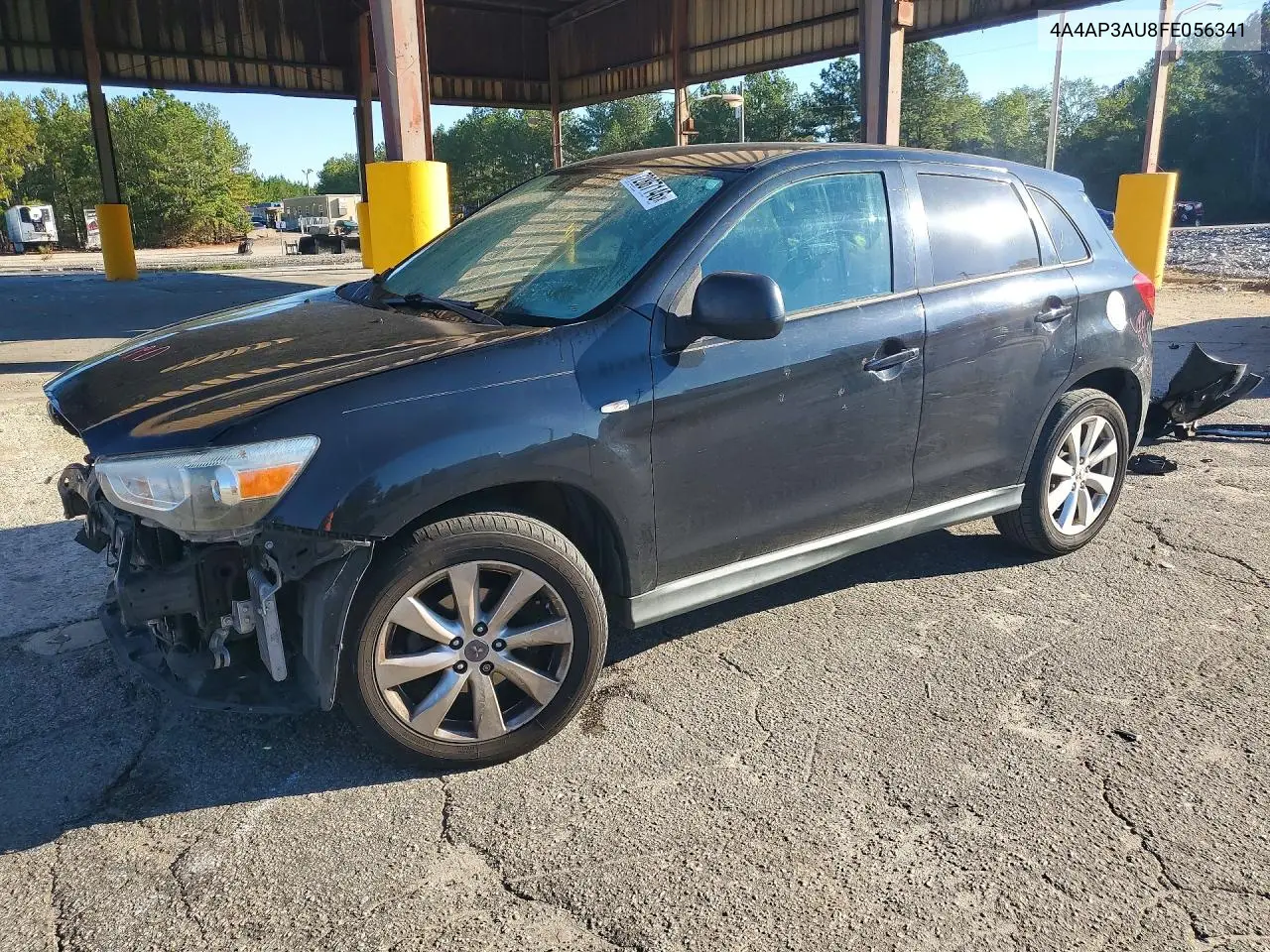 2015 Mitsubishi Outlander Sport Es VIN 4A4AP3AU8FE056341 фото 1