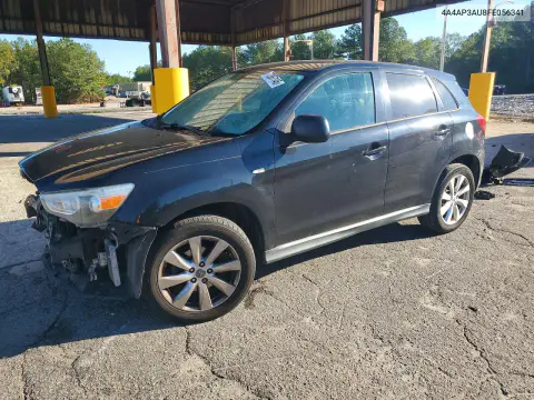 4A4AP3AU8FE056341 — 2015 Mitsubishi Outlander, Передняя часть, фото до ремонта