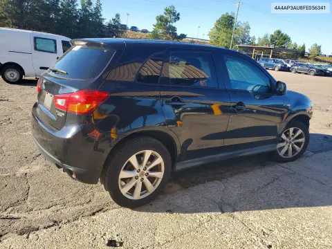 2015 Mitsubishi Outlander Sport Es VIN 4A4AP3AU8FE056341 фото 3