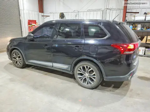 2016 Mitsubishi Outlander Se VIN JA4AZ3A32GZ018911 фото 2