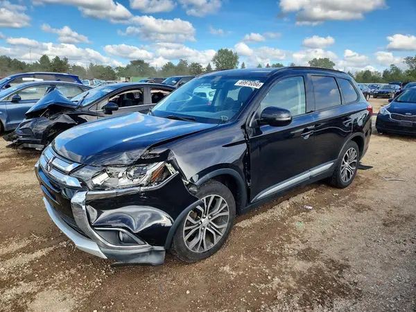 JA4AD3A33GZ059675 — 2016 Mitsubishi Outlander, Передняя часть (Front End), фото до ремонта