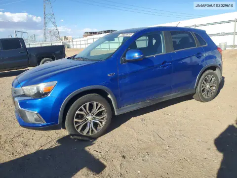 JA4AP3AU1GZ029610 — 2016 Mitsubishi Outlander, Мелкие вмятины и царапины, фото до ремонта