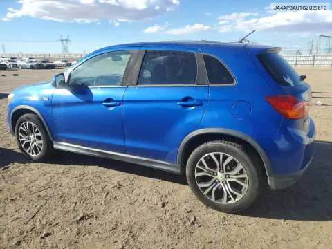 2016 Mitsubishi Outlander Sport Es VIN JA4AP3AU1GZ029610 фото 2