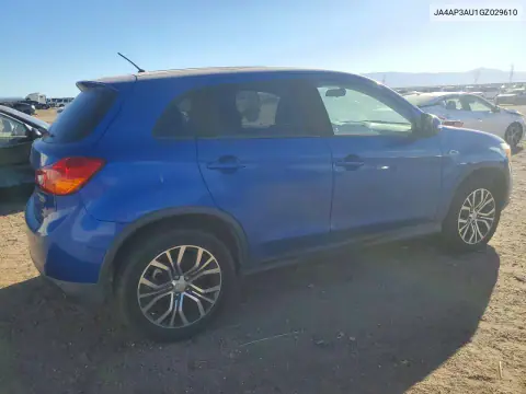 2016 Mitsubishi Outlander Sport Es VIN JA4AP3AU1GZ029610 фото 3