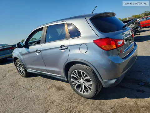 2016 Mitsubishi Outlander Sport Es VIN JA4AR3AU3GZ033961 фото 2