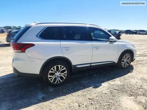2017 Mitsubishi Outlander Se VIN JA4AD3A3XHZ029784 фото 3