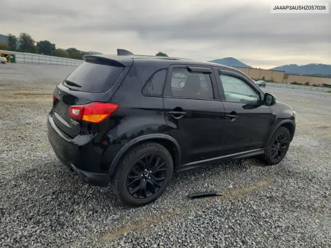 2017 Mitsubishi Outlander Sport Es VIN JA4AP3AU5HZ057038 фото 3