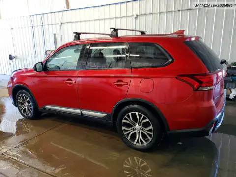 2017 Mitsubishi Outlander Es VIN JA4AD2A39HZ036865 фото 2