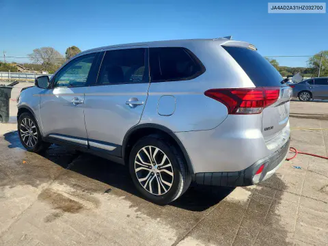 2017 Mitsubishi Outlander Es VIN JA4AD2A31HZ032700 фото 2