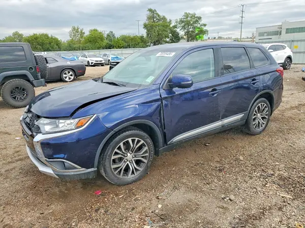 JA4AZ3A37JZ020709 — 2018 Mitsubishi Outlander, Передняя часть (Front End), фото до ремонта