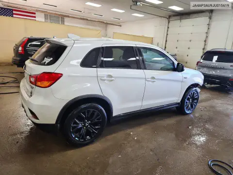 2018 Mitsubishi Outlander Sport Es VIN JA4AP3AU9JU015619 фото 3