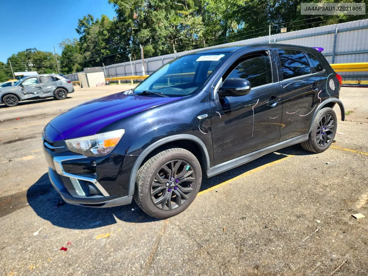 2018 Mitsubishi Outlander Sport Es VIN JA4AP3AU1JZ021806 фото 1
