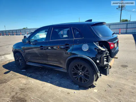 2018 Mitsubishi Outlander Sport Es VIN JA4AP3AU3JU003580 фото 2