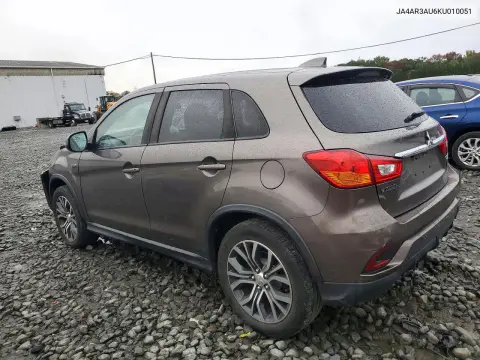 2019 Mitsubishi Outlander Sport Es VIN JA4AR3AU6KU010051 фото 2