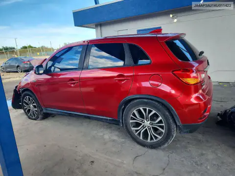2019 Mitsubishi Outlander Sport Es VIN JA4AP3AU1KU011422 фото 2