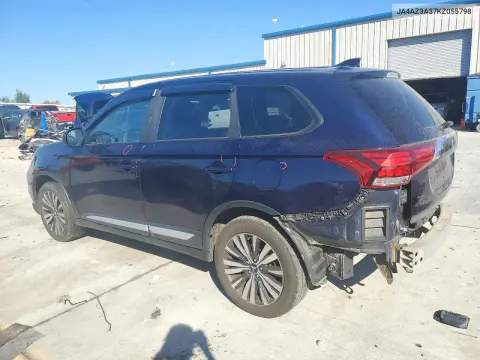 2019 Mitsubishi Outlander Se VIN JA4AZ3A37KZ055798 фото 2