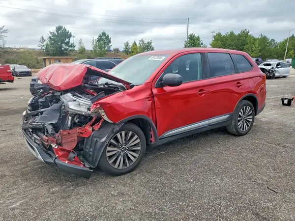 JA4AZ3A30LZ008159 — 2020 Mitsubishi Outlander, Передняя часть (Front End), фото до ремонта