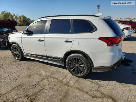 2020 Mitsubishi Outlander Se VIN JA4AD3A3XLZ009091 фото 2