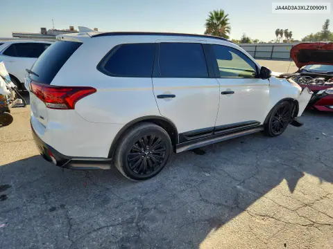 2020 Mitsubishi Outlander Se VIN JA4AD3A3XLZ009091 фото 3