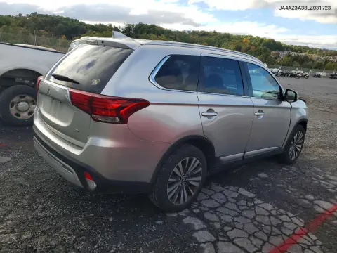 2020 Mitsubishi Outlander VIN JA4AZ3A38LZ031723 фото 3