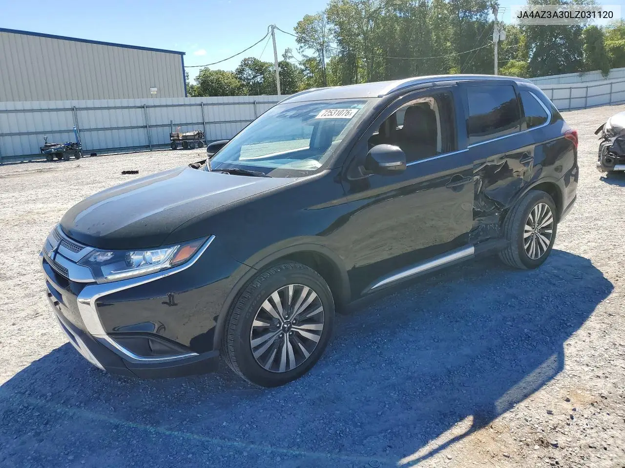 2020 Mitsubishi Outlander Se VIN JA4AZ3A30LZ031120 фото 1